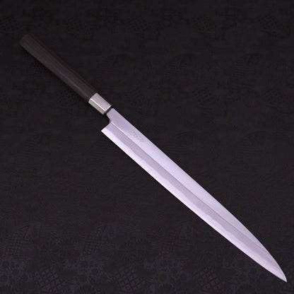 Yanagiba White Steel #1 Ebony Handle 300mm