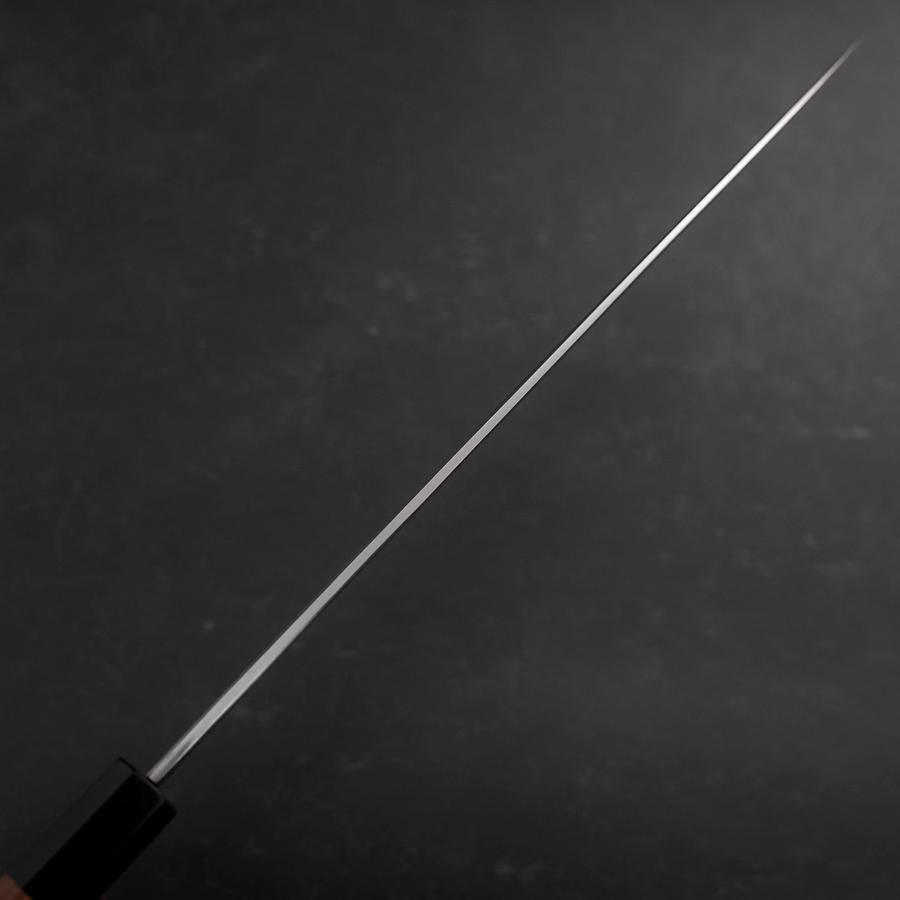 Yanagiba White Steel #2 Hon-Kasumi Buffalo Walnut Handle 270mm