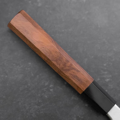 Yanagiba White Steel #2 Hon-Kasumi Buffalo Walnut Handle 270mm