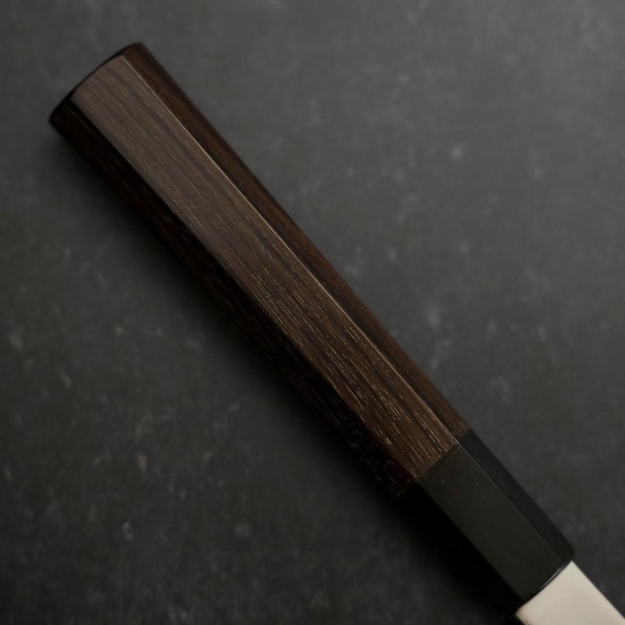 Yanagiba White Steel #2 Honyaki Buffalo Ebony Handle 270mm