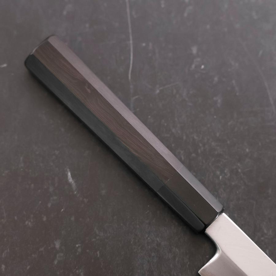 Yanagiba White Steel #2 Kasumi Buffalo Ebony Handle 270mm