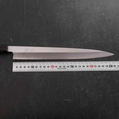 Yanagiba White Steel #2 Kasumi Buffalo Ebony Handle 270mm