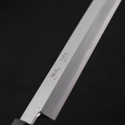 Yanagiba White Steel #2 Kasumi Buffalo Walnut Handle 270mm