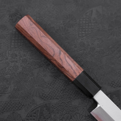 Yanagiba White Steel #2 Kasumi Buffalo Walnut Handle 270mm
