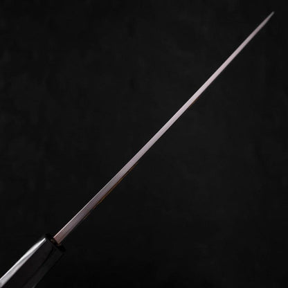 Yanagiba White Steel #2 Kasumi Chokin Sakura-Fuji Buffalo Ebony Handle 240mm