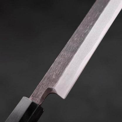 Yanagiba White Steel #2 Kurouchi Buffalo Teak Handle 225mm