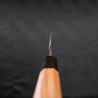 Yanagiba White Steel #2 Kurouchi Buffalo Teak Handle 225mm