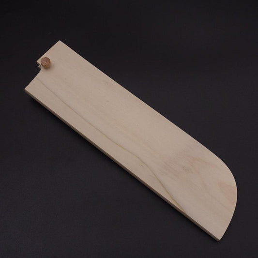 Magnolia Saya Sheath for Kama Usuba(Kansai) with Wood Pin 165mm/180mm-[Musashi]-[Japanese-Kitchen-Knives]