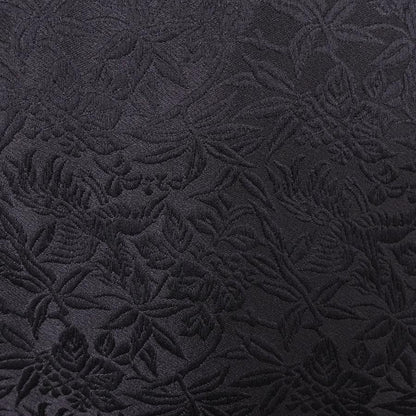 Musashi Japanese Style Kitchen Knife Roll Phoenix Black 4 Pockets Handmade-[Musashi]-[Japanese-Kitchen-Knives]